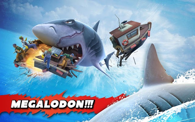 أفضل ألعاب الاندرويد Best Android Games : لعبة  Hungry Shark Evolution القرش الجائع 