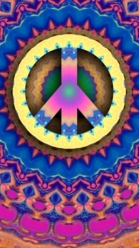 Peace Sign Live Wallpaper Screen 3