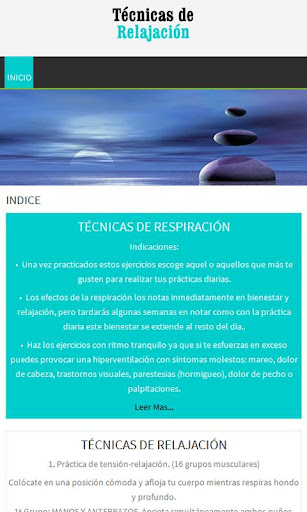 Técnicas de Relajación