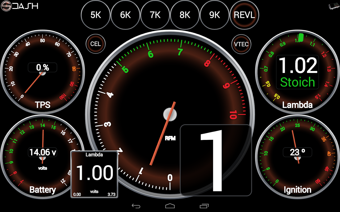 SDash For Hondata s300 Android Apps on Google Play