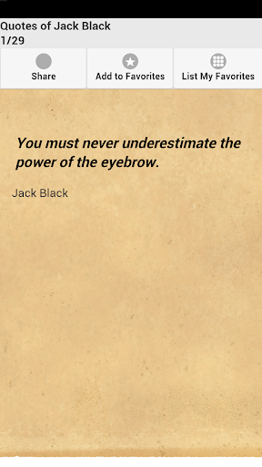 【免費娛樂App】Quotes of Jack Black-APP點子