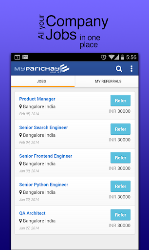 Myparichay Employee Referral