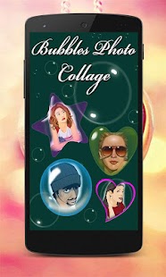 Bubble Shape Photo Collage Screenshots 0