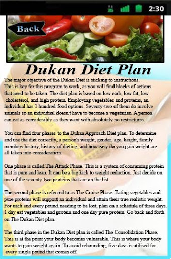 【免費健康App】Dukan Diet Plan-APP點子