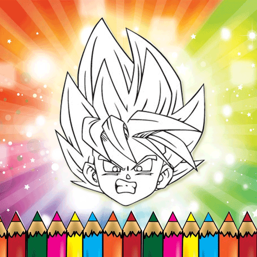 Coloring Book Super Saiyan