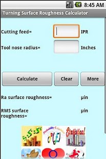 Free Turning Surface Roughness Cal APK for PC