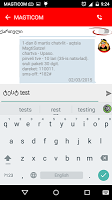 SMS Qartulad Messenger APK Cartaz #6