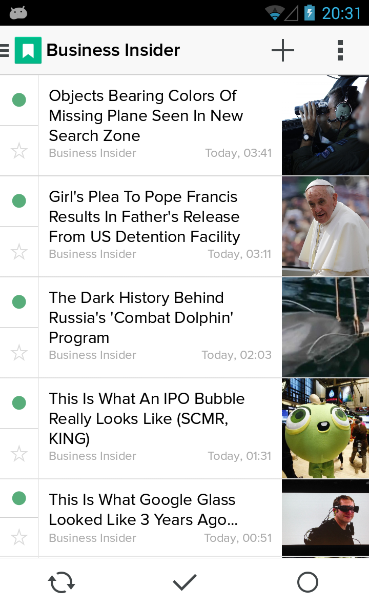 Informed Pro (Rss Reader) Screen 2