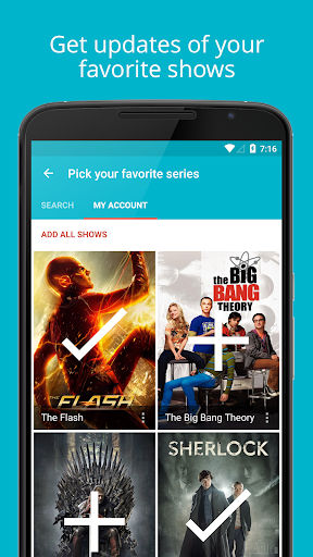 Series Addict - TV Show App