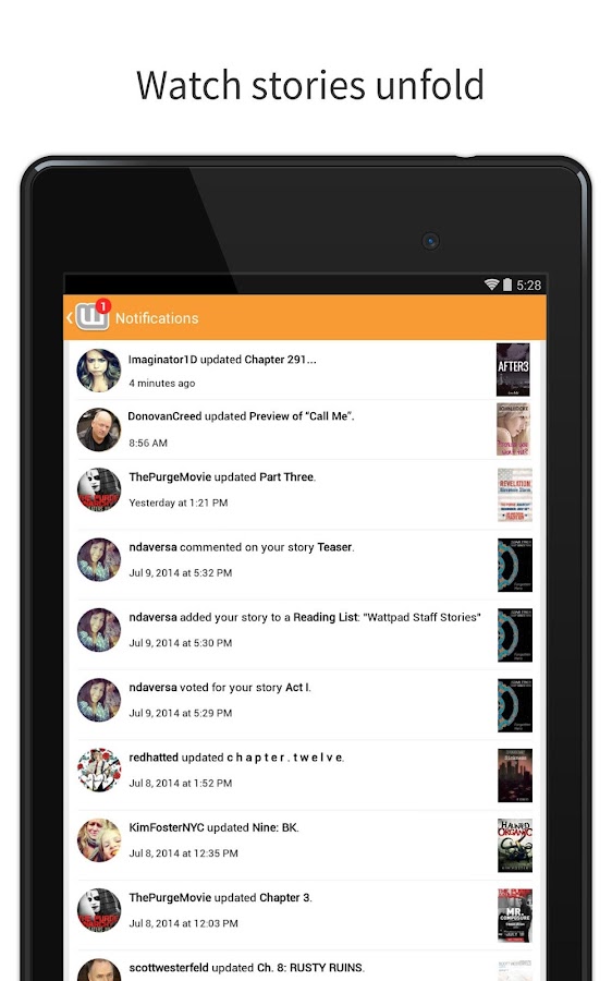 Wattpad - Free Books & Stories - Android Apps on Google Play