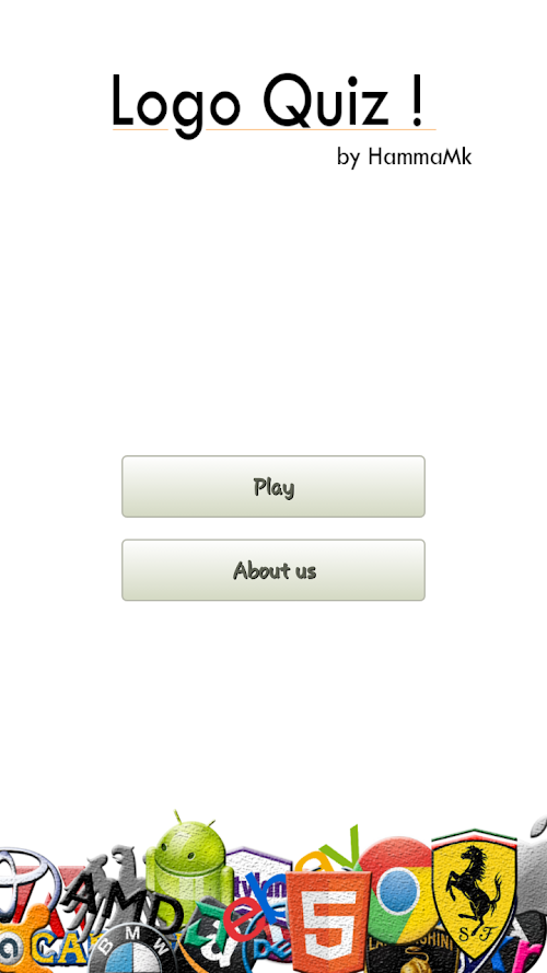 Android application Logo Quiz screenshort