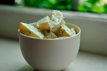 Horseradish Dill Potato Salad