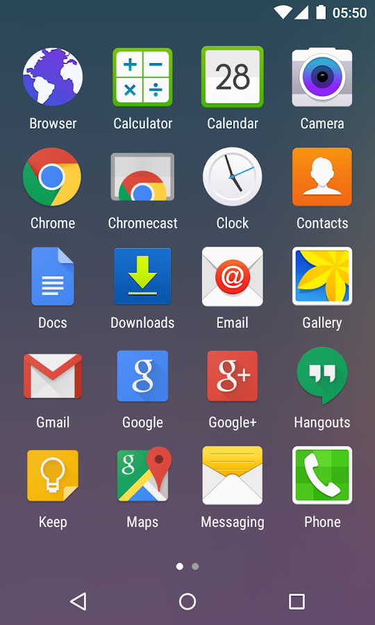 Theme - Galaxy S6 - screenshot