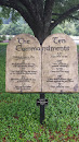 Ten Commandments Sculpture 