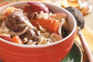 Sausage Sauerkraut Supper