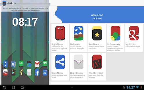 ALTA icons - screenshot thumbnail