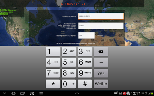 TK102 TK104 GPS GPRS TRACKER Screen 2