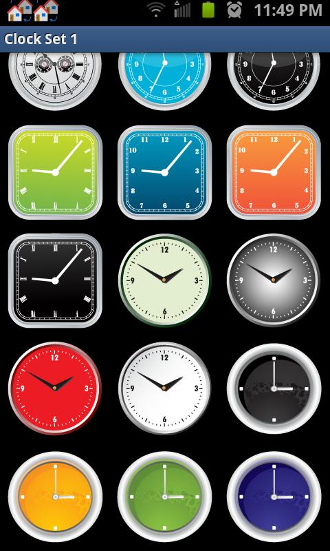 70+ Analog Clocks (Set 1) Screen 2