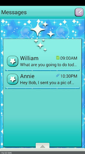 CuteSeal GO SMS THEME
