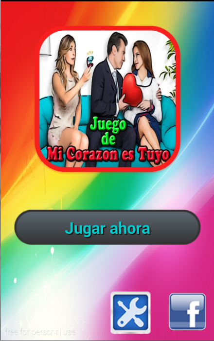 Android application Juego de Mi Corazon esta Tuyo screenshort
