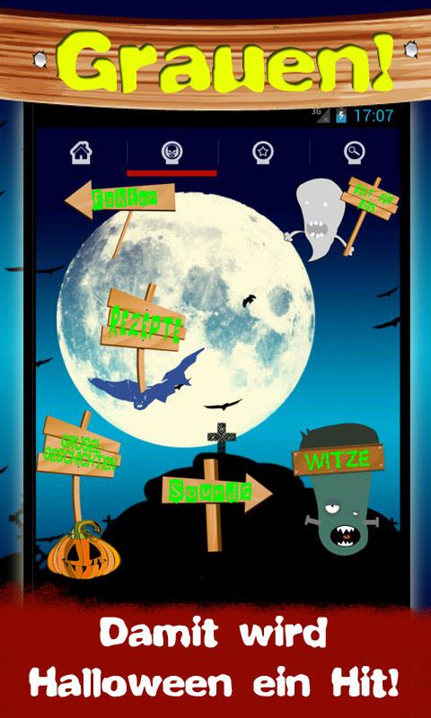 Android application Halloween - App zum Gruseln screenshort