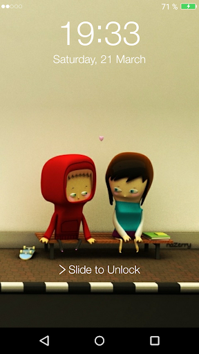 Lovers Screen Lock