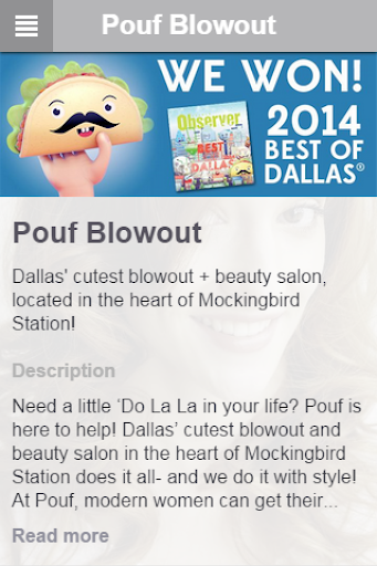 Pouf Blowout