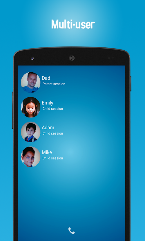 Android application Parentsaround Parental Control screenshort