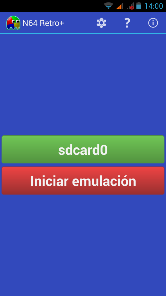 Android application N64 Retro+ screenshort