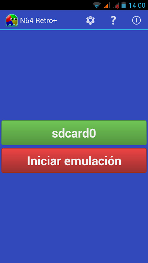 Android application N64 Retro+ screenshort