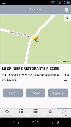 【免費生產應用App】Ristorante Le Criniere-APP點子