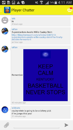 【免費通訊App】Chat Kentucky Basketball-APP點子
