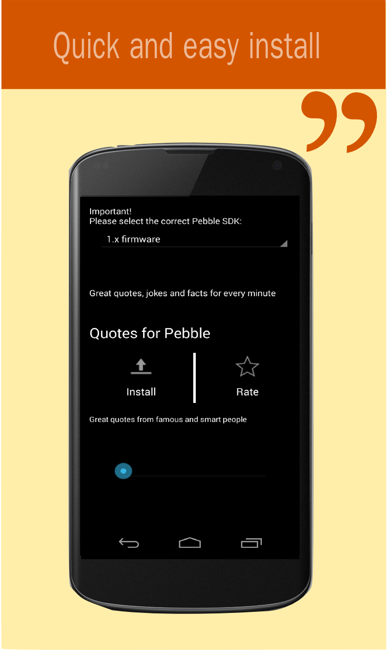 Quotes for Pebble Screen 3