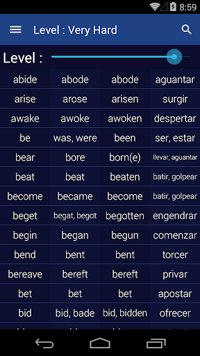 English Irregular Verbs