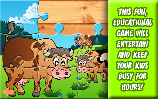 【免費教育App】Barnyard Puzzles for Kids-APP點子