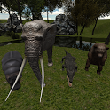 Zoo Animals Tour 3D icon