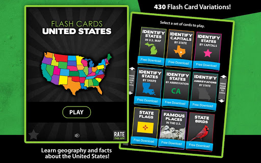 Flashcards - United States