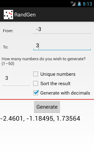 【免費工具App】Random Number Generator-APP點子