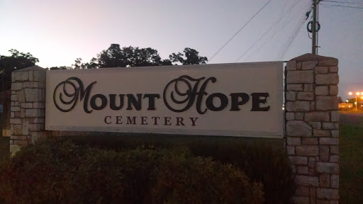 Mount Hope Cemetery Sign 