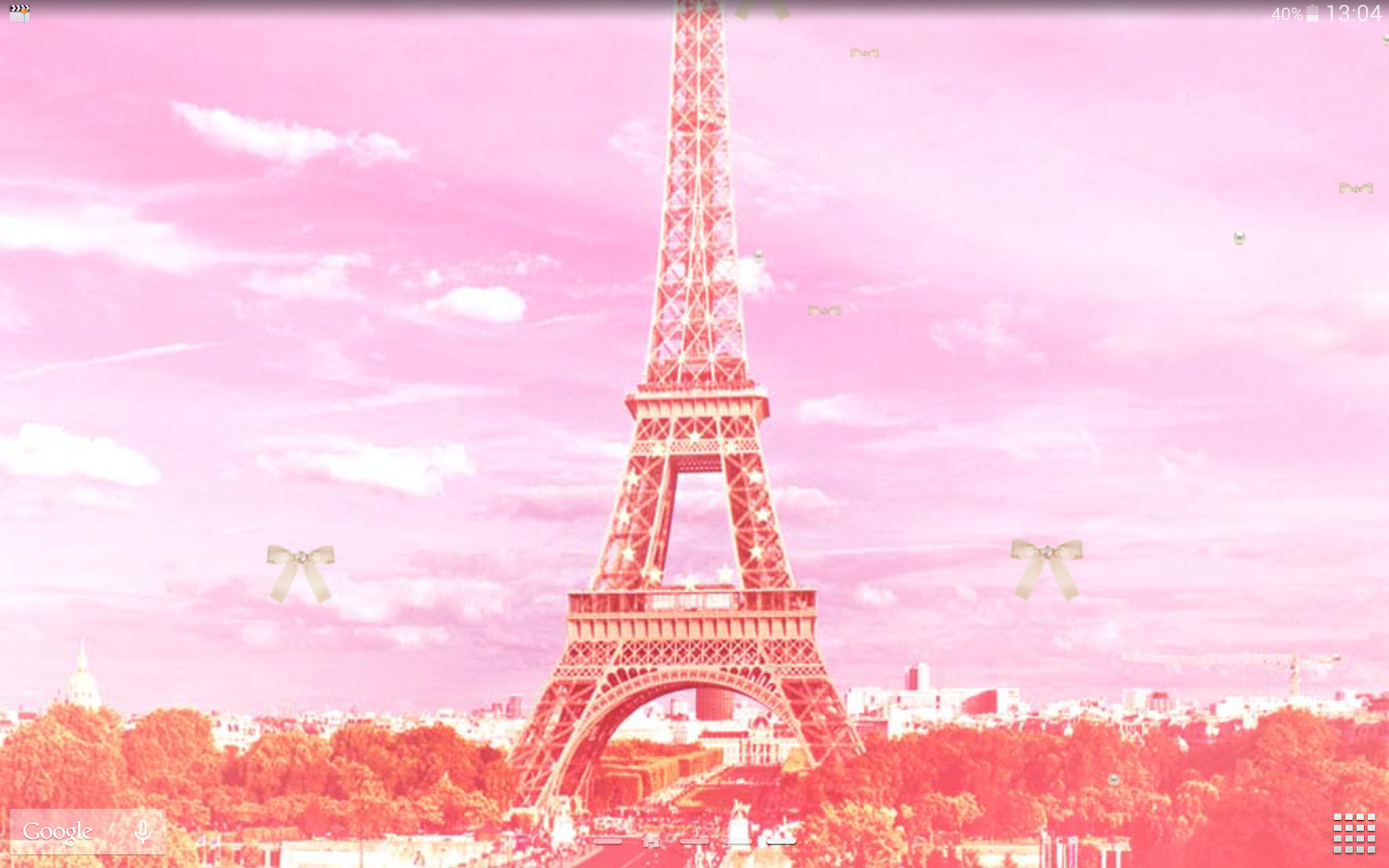 Gambar Wallpaper Paris Warna Pink Gudang Wallpaper