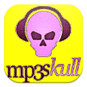 MP3 Skull Music Download mobile app icon