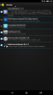 Download hideCommIndicator APK for Android