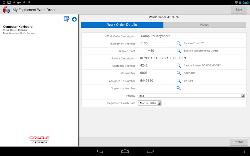 How to download Create Work Order - JDE E1 2.3.3 mod apk for android