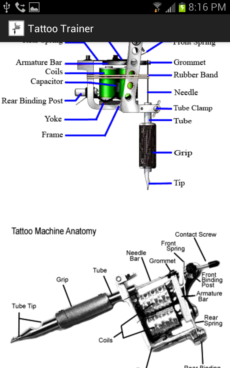 Tattoo Trainer Screen 3