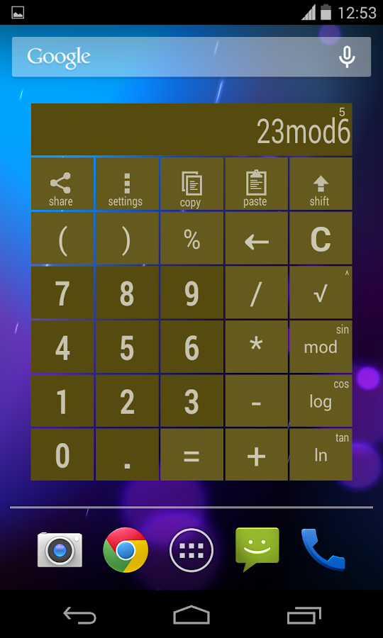 Widget Calculator PRO colorful Android Apps on Google Play