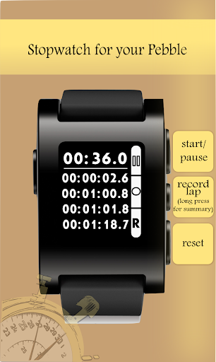 免費下載生活APP|Stopwatch for Pebble app開箱文|APP開箱王