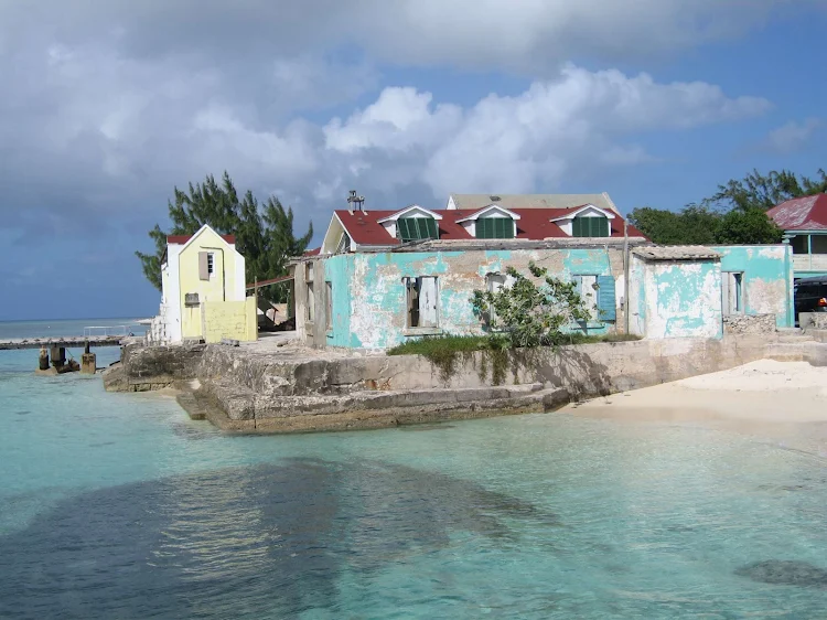 A slice of Cockburn Town on Grand Turk Island.