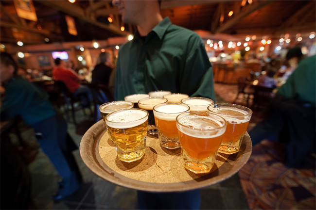 Glacier BrewHouse Beer Samples