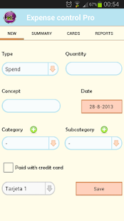 Expense Control Pro 1.0.5 Apk (Premiuim)