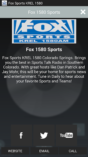 【免費音樂App】Fox Sports KREL 1580-APP點子